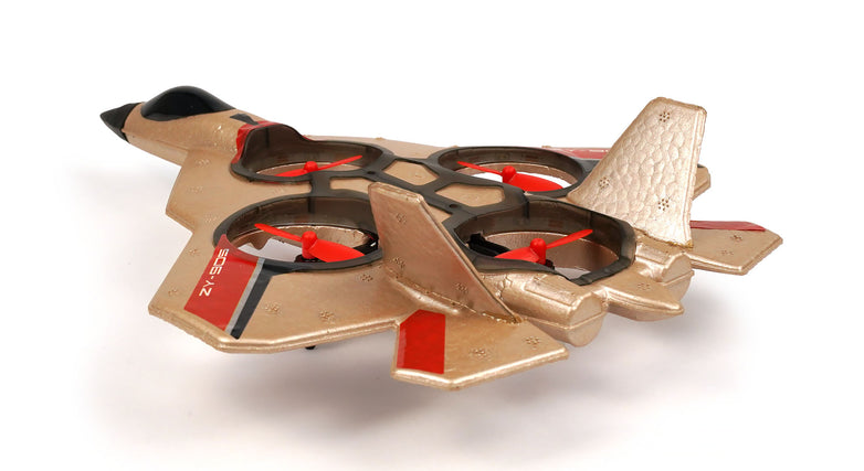 RC Geeks | RCG Racing ZY-905 Four Axis Fighter Jet - Gold
