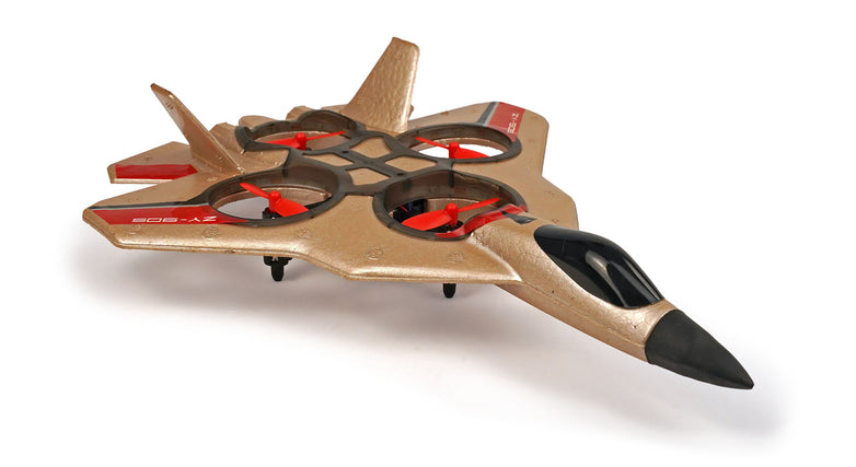 RC Geeks | RCG Racing ZY-905 Four Axis Fighter Jet - Gold
