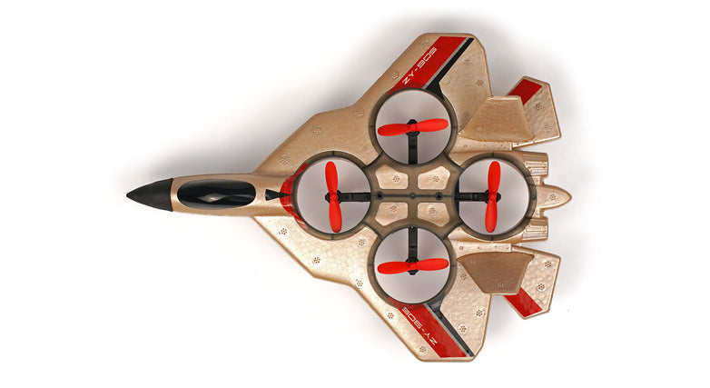 RC Geeks | RCG Racing ZY-905 Four Axis Fighter Jet - Gold