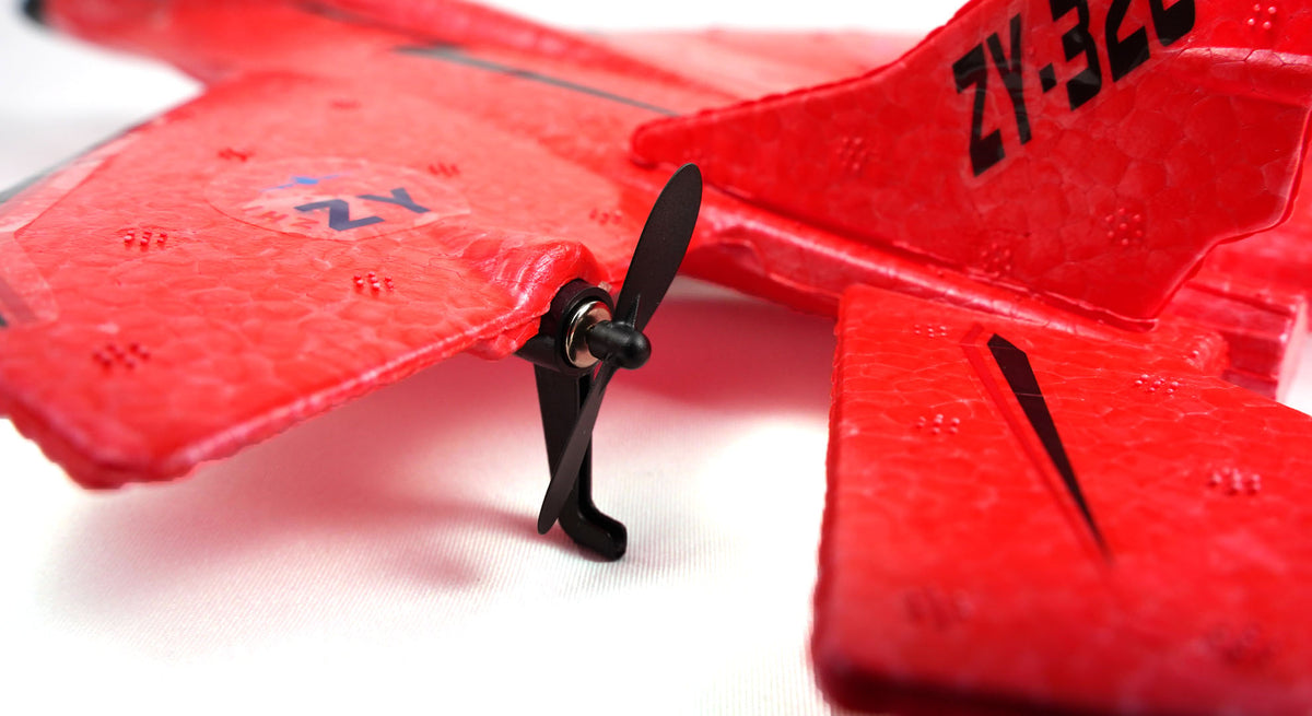 Rc Airplane Racing RCG Racing ZY-320 Raptor Mini Flying Plane - Red