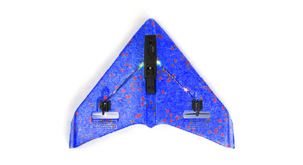 RCG Racing ZY-325 Stealth Mini Flying-Wing Plane - Blue