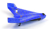 RCG Racing ZY-325 Stealth Mini Flying-Wing Plane - Blue