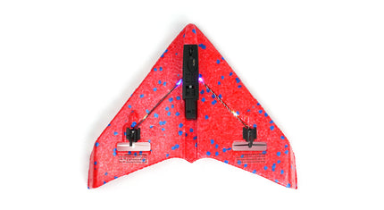 RC Geeks | RCG Racing ZY-325 Stealth Mini Flying-Wing Plane - Red