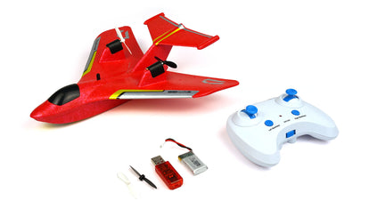 RCG Racing ZY-425 Water Land Air Mini Plane - Red