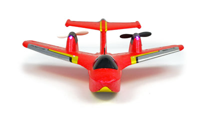 RCG Racing ZY-425 Water Land Air Mini Plane - Red