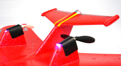 RCG Racing ZY-425 Water Land Air Mini Plane - Red