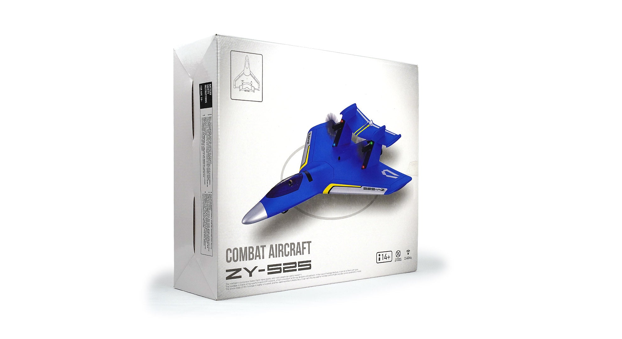 RCG Racing ZY-525 Water Land Air Combat Plane - Blue