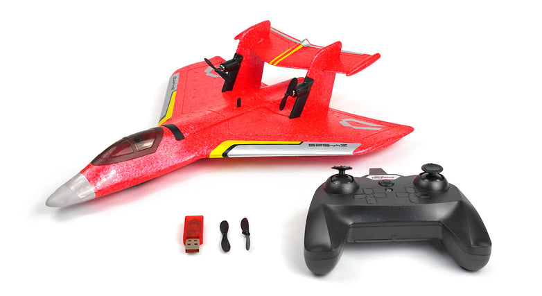 RC Geeks | RCG Racing ZY-525 Water Land Air Combat Plane - Red