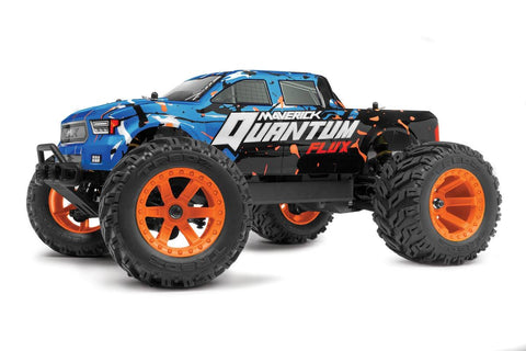 Maverick Quantum MT Flux V2 80A 1/10 4WD Monster Truck - Blue RC Cars Maverick 