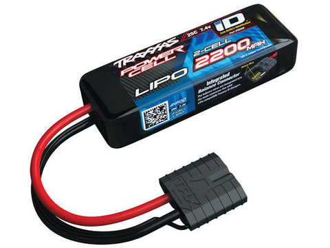 Traxxas 2200mah 2S LiPo Battery - TRX Car Accessories Traxxas 