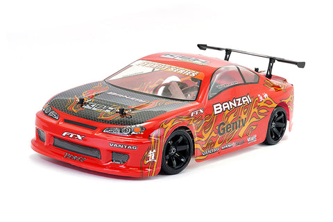 FTX Banzai 4WD RTR 1/10 Brushed Drift Car Red RC Cars FTX 
