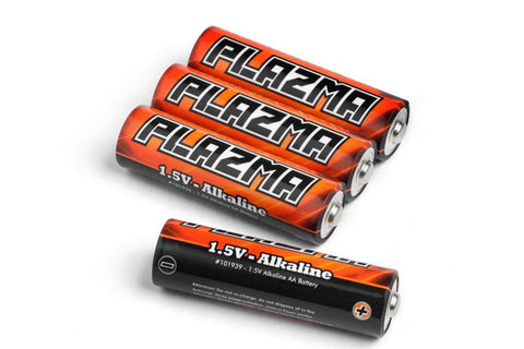 HPI Plazma 1.5v Alkaline AA Battery (4pcs) Car Accessories HPI Racing 