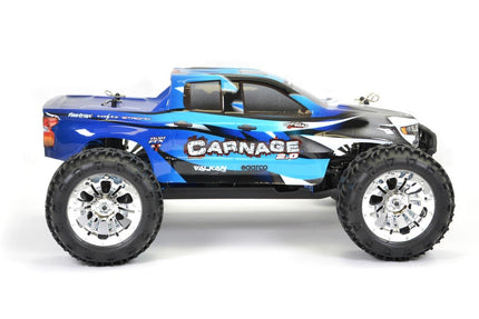 RC Geeks | FTX Carnage 2.0 1/10 Brushed 4WD Truck - Blue