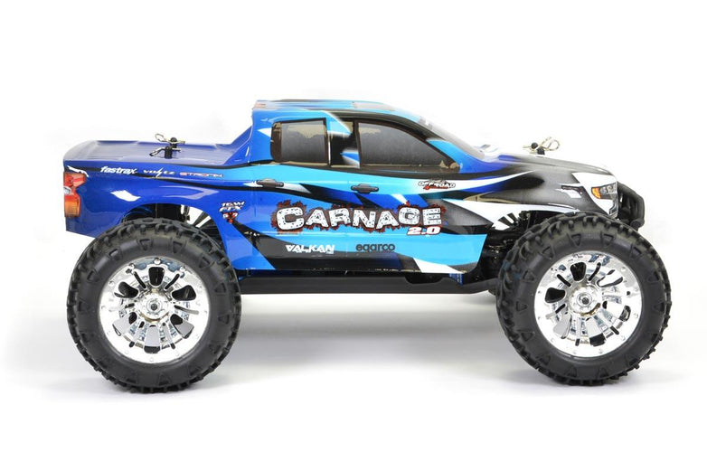 RC Geeks | FTX Carnage 2.0 1/10 Brushed 4WD Truck - Blue