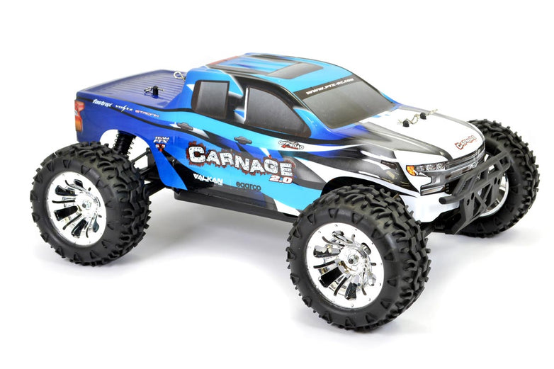 RC Geeks | FTX Carnage 2.0 1/10 Brushed 4WD Truck - Blue