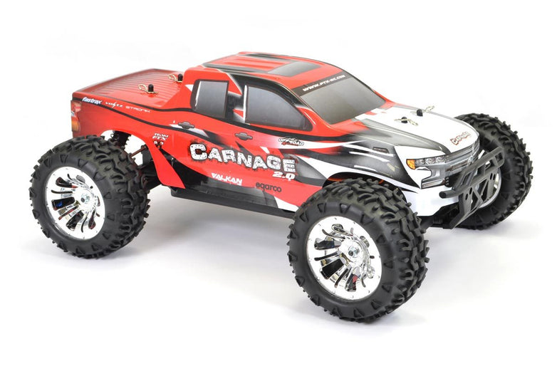 RC Geeks | FTX Carnage 2.0 1/10 Brushed 4WD Truck - Red