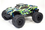 FTX RamRaider 1/10 Brushless Monster Truck - Green/Blue