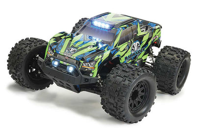 FTX RamRaider 1/10 Brushless Monster Truck - Green/Blue