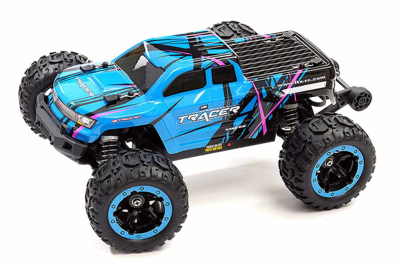 RC Geeks | FTX Tracer 1/16 4WD Brushless Monster Truck - Blue
