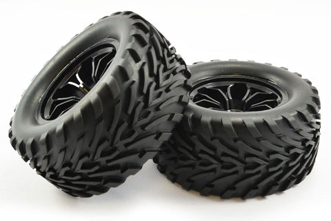 FTX Bugsta Wheels and Tyres Black Car Accessories FTX 