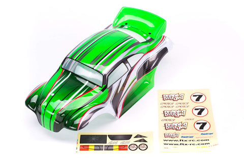 FTX Bugsta Painted Bodyshell Green Car Accessories FTX 
