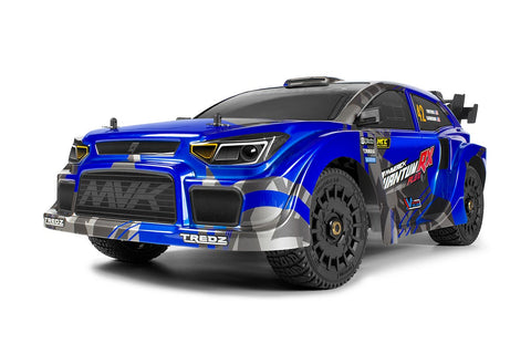 Maverick Quantum RX Flux 4S 1/8 4WD Rally Car Blue