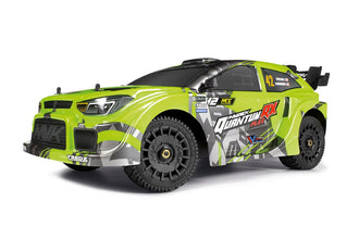 Maverick Quantum RX Flux 4S 1/8 4WD Rally Car - Green