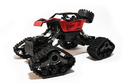 RCG Racing Colossus 1/10 4WD Crawler with Tracks RTR Red